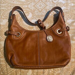 Michael Kors | Brown Leather Shoulder Bag | NWOT, 12 inches Across